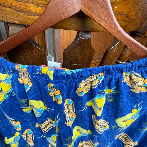 The Simpsons Pajama Pants Beach Bum 2007 Homer All Over Print - Picture 4 of 4